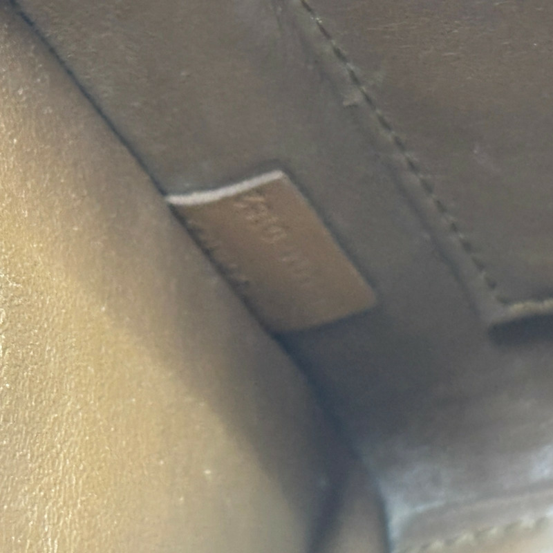 白色 棕色 牛皮 Nano Luggage 兩用包【CELINE 賽琳】 189243-6