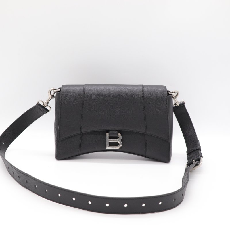 Balenciaga 巴黎世家 DOWNTOWN 粒面小牛皮 斜背包-1