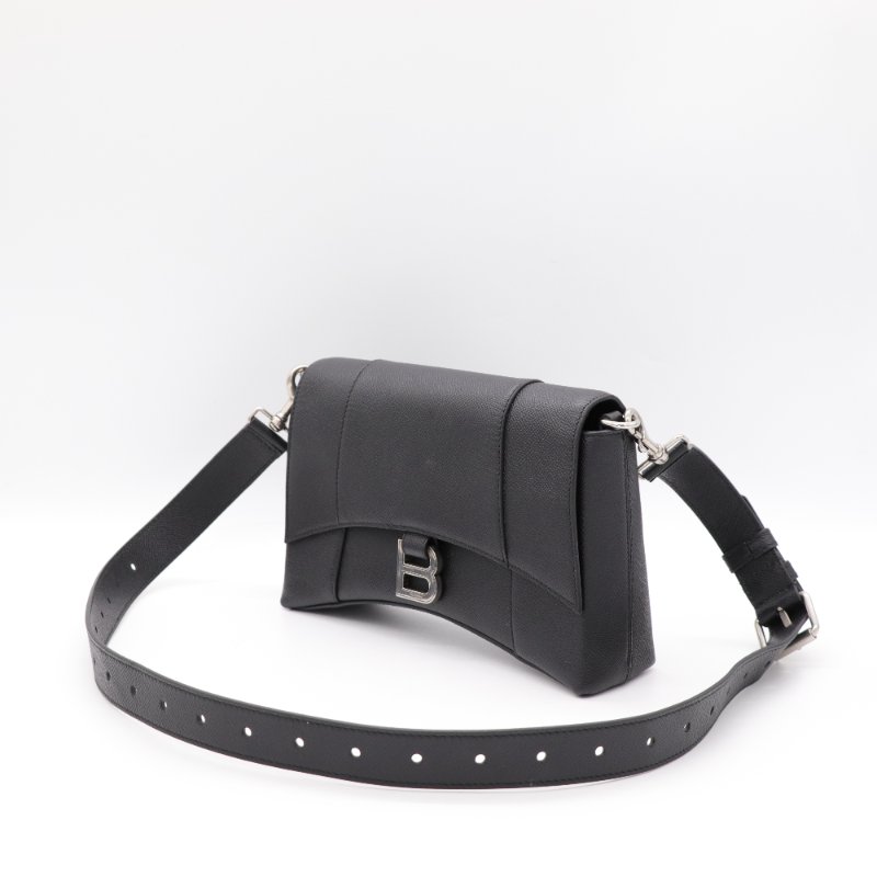 Balenciaga 巴黎世家 DOWNTOWN 粒面小牛皮 斜背包-2