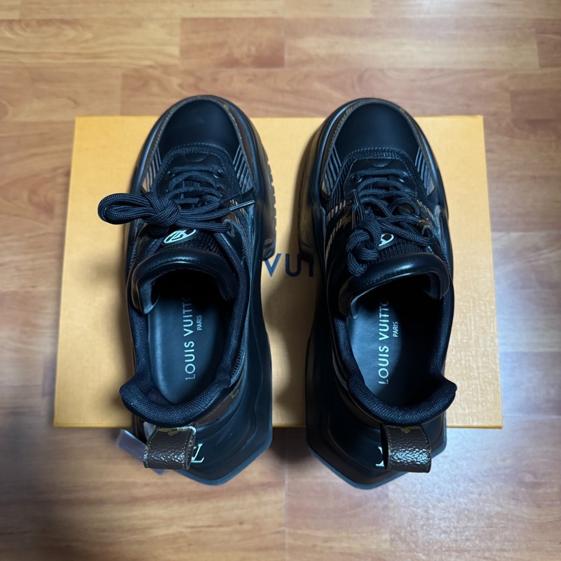 Lv Archlight拱橋鞋路易威登老爹鞋女款黑棕色 36.5碼-4