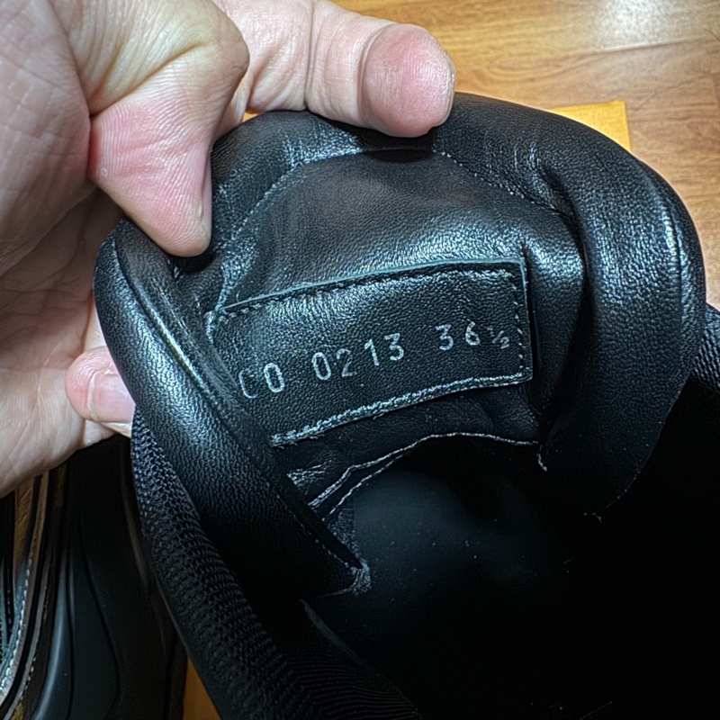 Lv Archlight拱橋鞋路易威登老爹鞋女款黑棕色 36.5碼-5