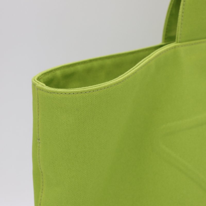 Prada 普拉達 青綠色 帆布 托特包 大容量 單肩包-4