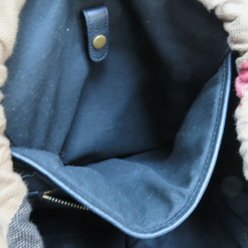 棕色 格紋 帆布 Mega Check Drifton 後背包【BURBERRY 巴寶莉】 3955398-7