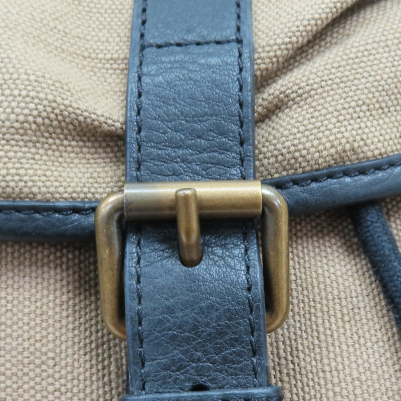 棕色 格紋 帆布 Mega Check Drifton 後背包【BURBERRY 巴寶莉】 3955398-15