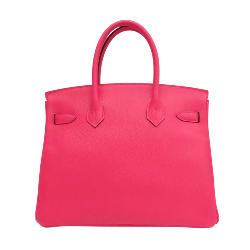 極致粉 Epsom牛皮 Birkin 30 柏金包 手提包 D刻 金釦【HERMES 愛馬仕】-1