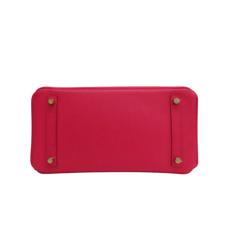 極致粉 Epsom牛皮 Birkin 30 柏金包 手提包 D刻 金釦【HERMES 愛馬仕】-3