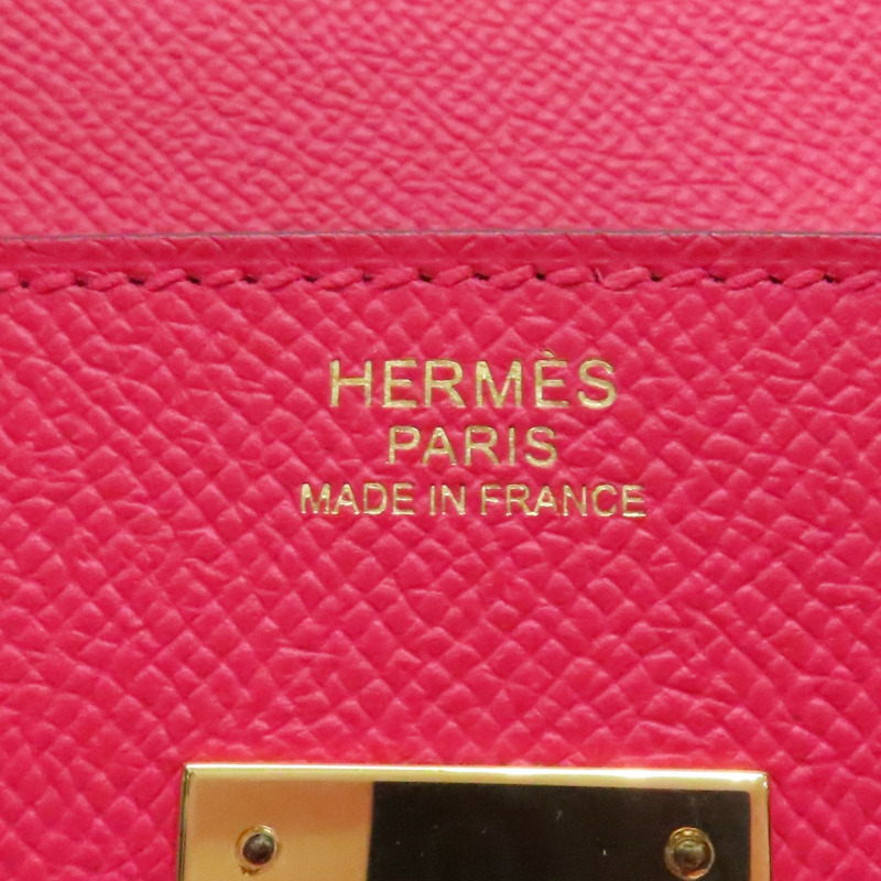 極致粉 Epsom牛皮 Birkin 30 柏金包 手提包 D刻 金釦【HERMES 愛馬仕】-6