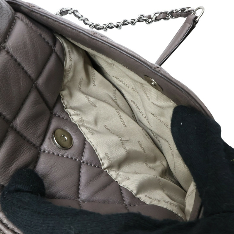 藕粉色羊皮 Sloan 鏈條 肩背包 30F6ASLM2L【MICHAEL KORS 麥可寇斯】 30F6ASLM2L-5