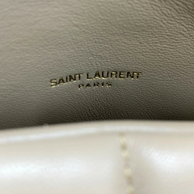 淺褐色羊皮 PUFFER小號 肩背包 577476【SAINT LAURENT YSL 聖羅蘭】 577476-7
