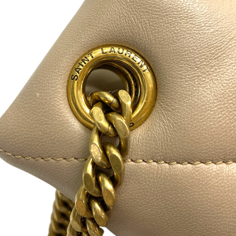 淺褐色羊皮 PUFFER小號 肩背包 577476【SAINT LAURENT YSL 聖羅蘭】 577476-9