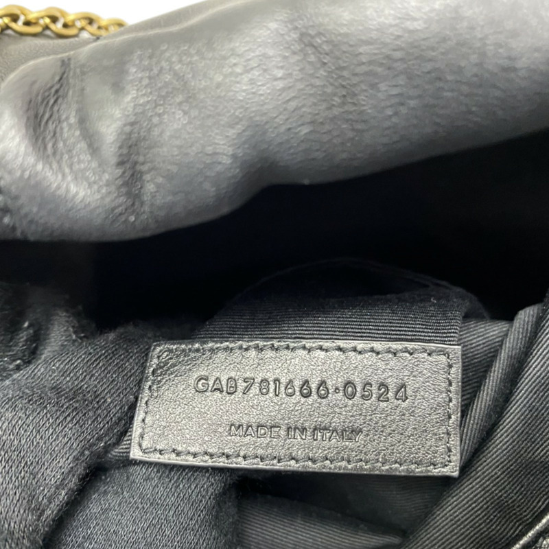 黑色羊皮 Jamie 肩背包 781666【SAINT LAURENT YSL 聖羅蘭】 781666-4