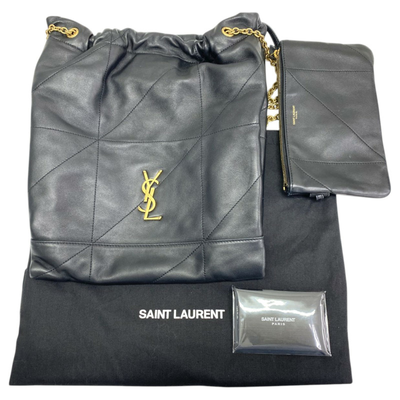 黑色羊皮 Jamie 肩背包 781666【SAINT LAURENT YSL 聖羅蘭】 781666-7