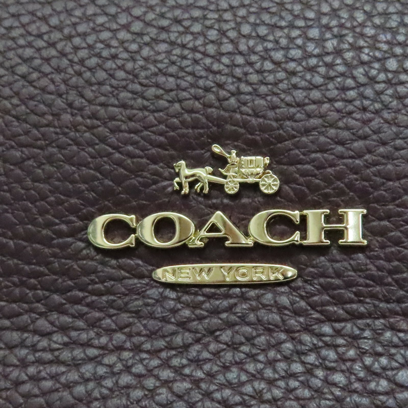 酒紅色 牛皮 Chelsea Hobo 32 肩背包【COACH 寇馳】 58036-7
