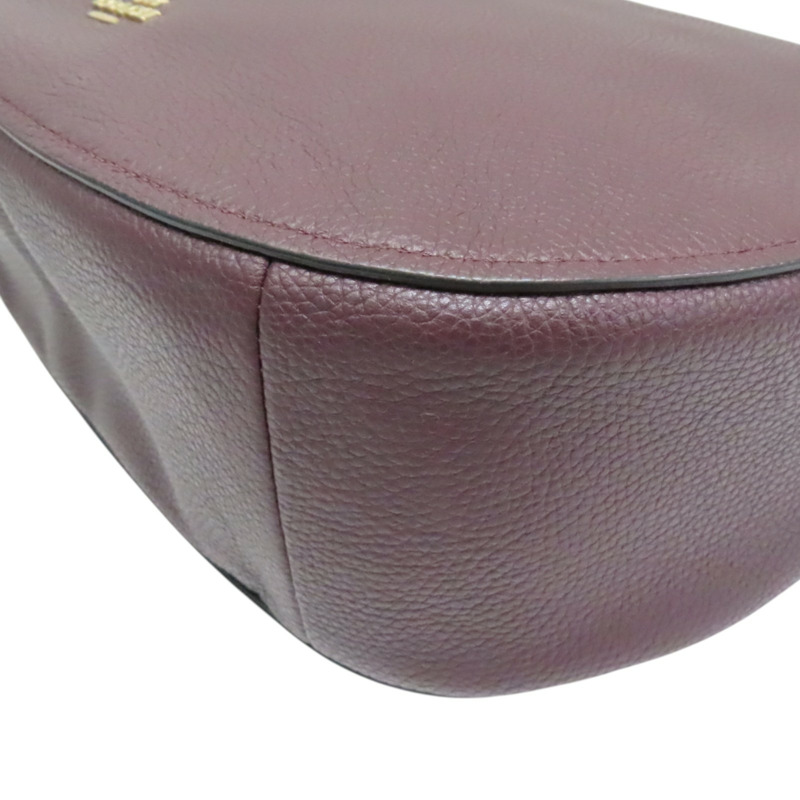 酒紅色 牛皮 Chelsea Hobo 32 肩背包【COACH 寇馳】 58036-11