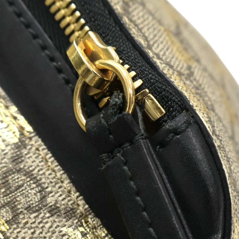 烏木色 PVC塗層帆布 GG Supreme 蜜蜂印花 後背包 427042【GUCCI 古馳】 427042-13