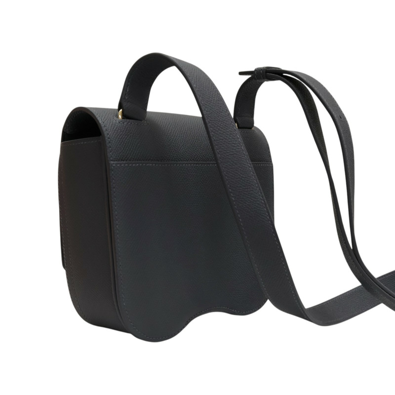 石板灰 EPSOM牛皮 Della Cavalleria mini 肩背包 H085367CP85 K刻【HERMES 愛馬仕】 H085367CP85-1