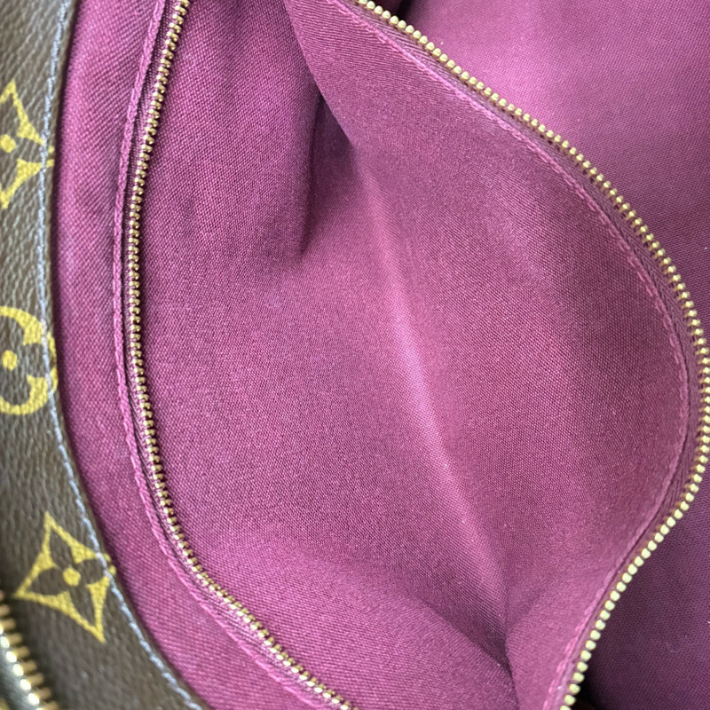 棕色 原花帆布 Raspail PM 肩背包【LOUIS VUITTON LV 路易威登】 M40608-3