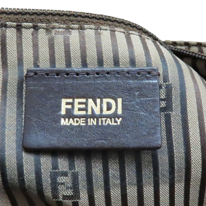 金屬棕色 牛皮 Mia 肩背包【FENDI 芬迪】 8BR614-HJM-3