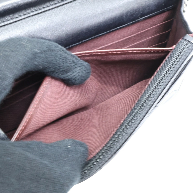 黑色羊皮 WOC 鍊帶 肩背包 A33814【CHANEL 香奈兒】 A33814-3