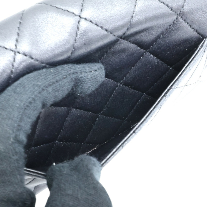 黑色羊皮 WOC 鍊帶 肩背包 A33814【CHANEL 香奈兒】 A33814-5