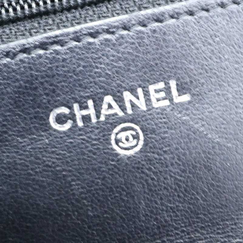 黑色羊皮 WOC 鍊帶 肩背包 A33814【CHANEL 香奈兒】 A33814-6