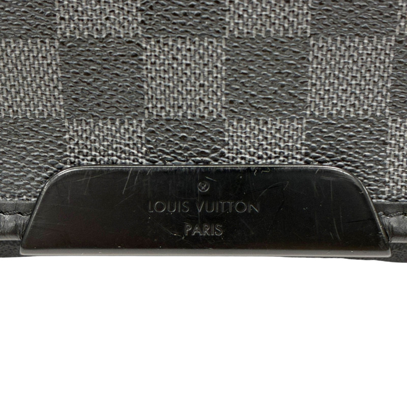黑灰色 棋盤格 Daniel MM 郵差包 肩背包【LOUIS VUITTON LV 路易威登】 N58029-5
