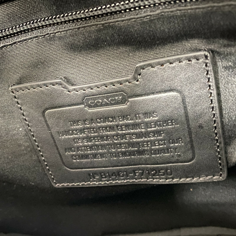 黑色牛皮 商務 兩用包 F71250【COACH 寇馳】 F71250-9