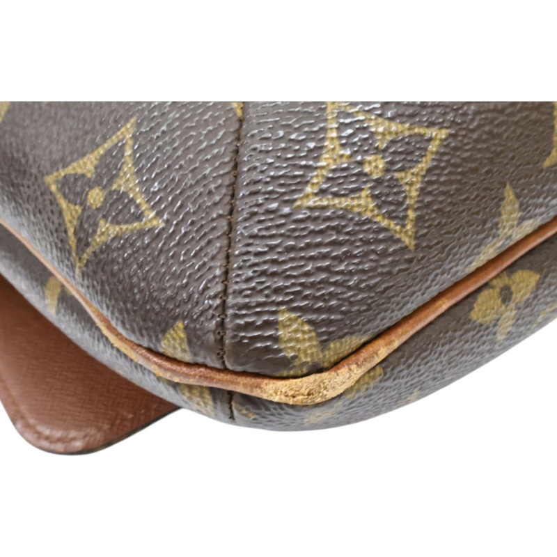 棕色 原花帆布 Musette 肩背包 M51256【LOUIS VUITTON LV 路易威登】 M51256-11