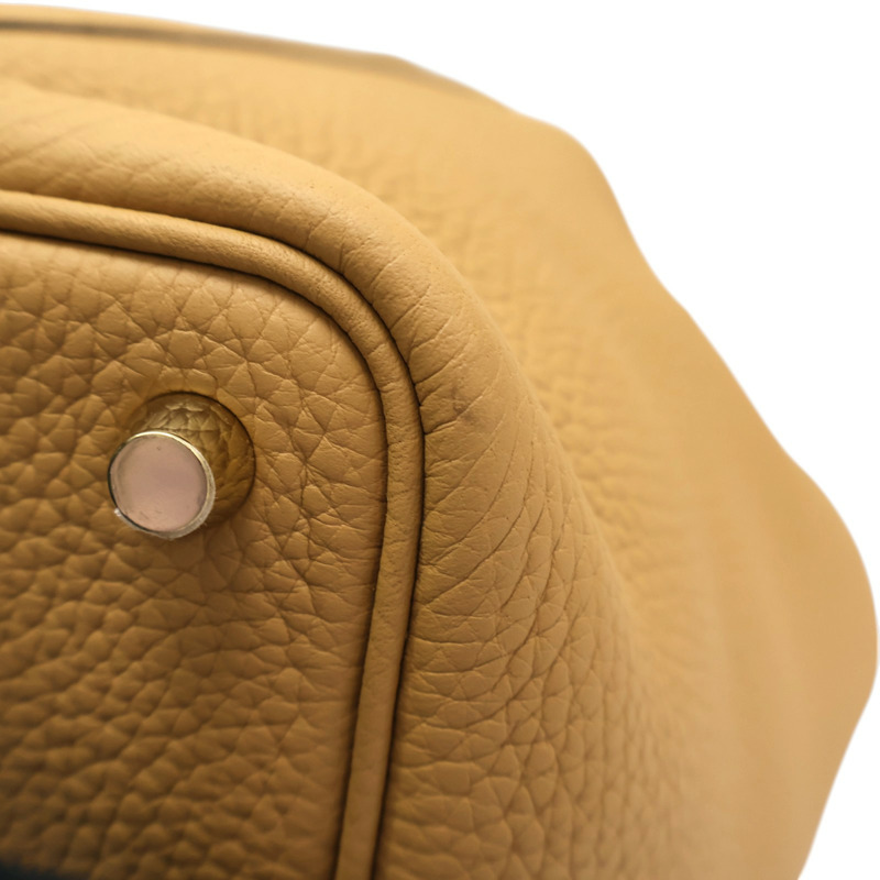 餅乾色 TC牛皮 Picotin Lock 18 手提包 H056289CC B刻【HERMES 愛馬仕】 H056289CC-10