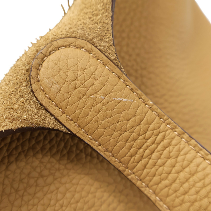 餅乾色 TC牛皮 Picotin Lock 18 手提包 H056289CC B刻【HERMES 愛馬仕】 H056289CC-13