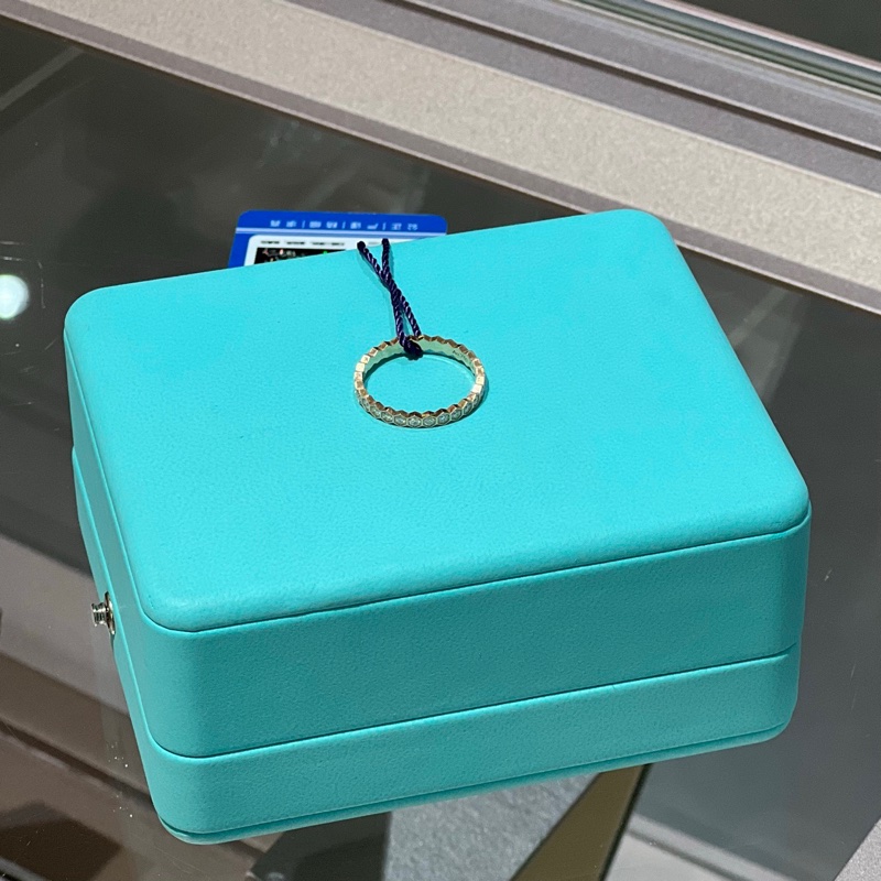 尚美Chaumet玫瑰金蜂巢钻戒钻石戒指-5