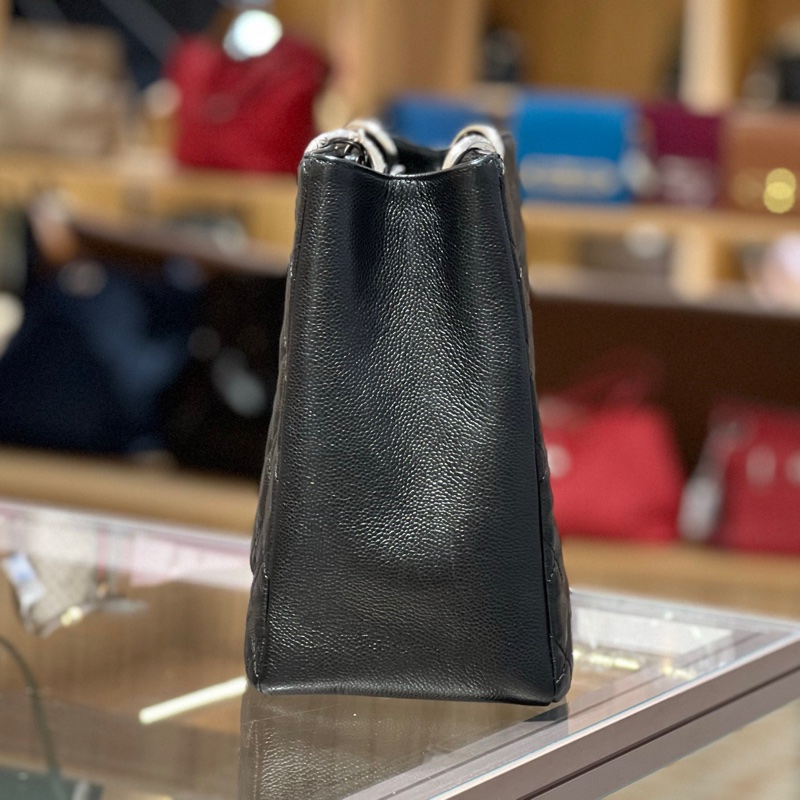 chanel香奈儿gst黑银-4