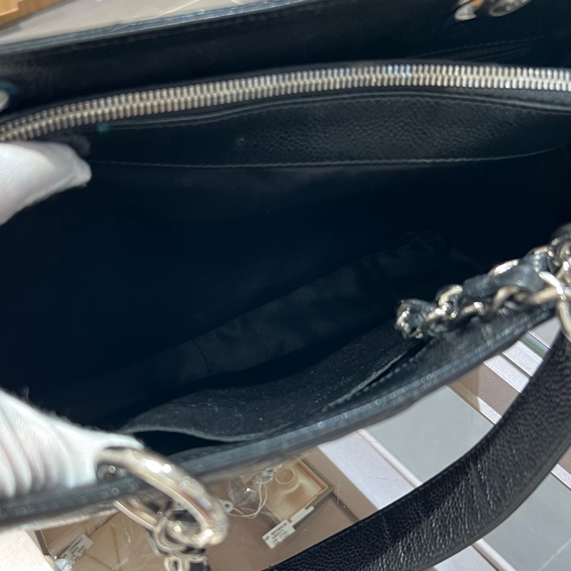 chanel香奈儿gst黑银-8