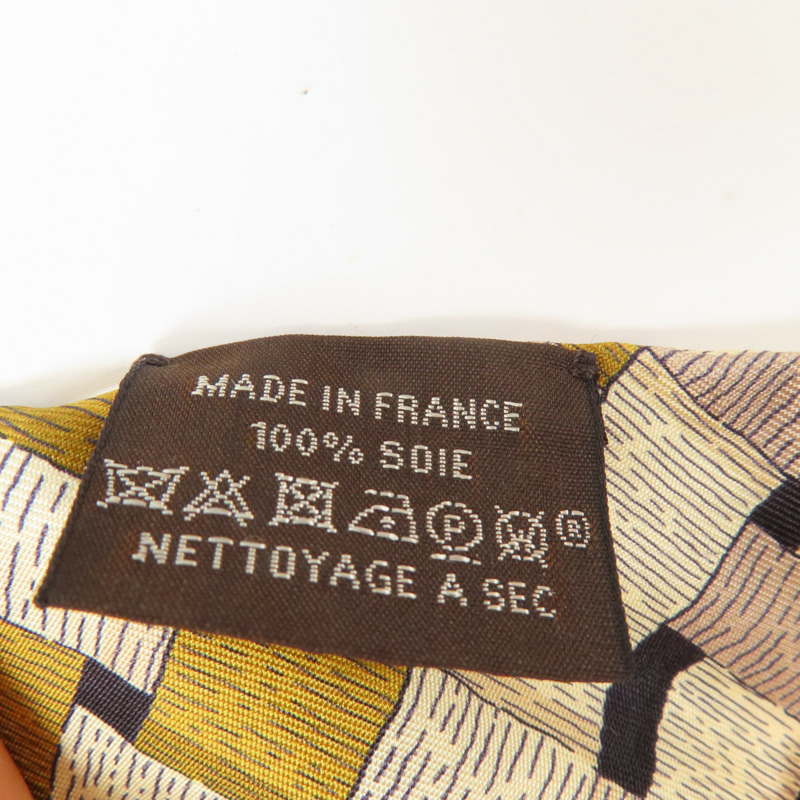 HERMES 絲質Twilly絲巾-9