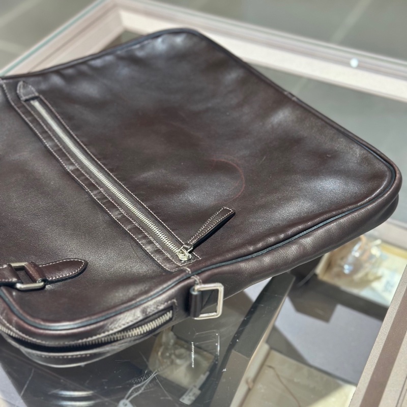 Hermes爱马仕男士公文包斜挎包-4