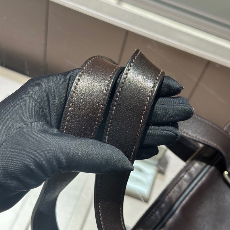 Hermes爱马仕男士公文包斜挎包-5