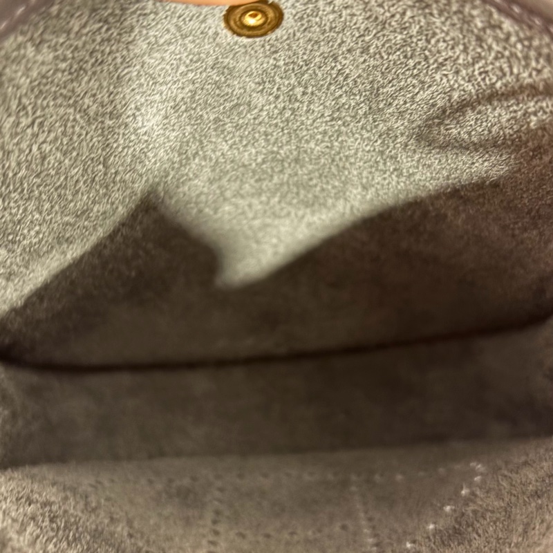 Hermes mini Evelyne 石板灰淡金扣-5