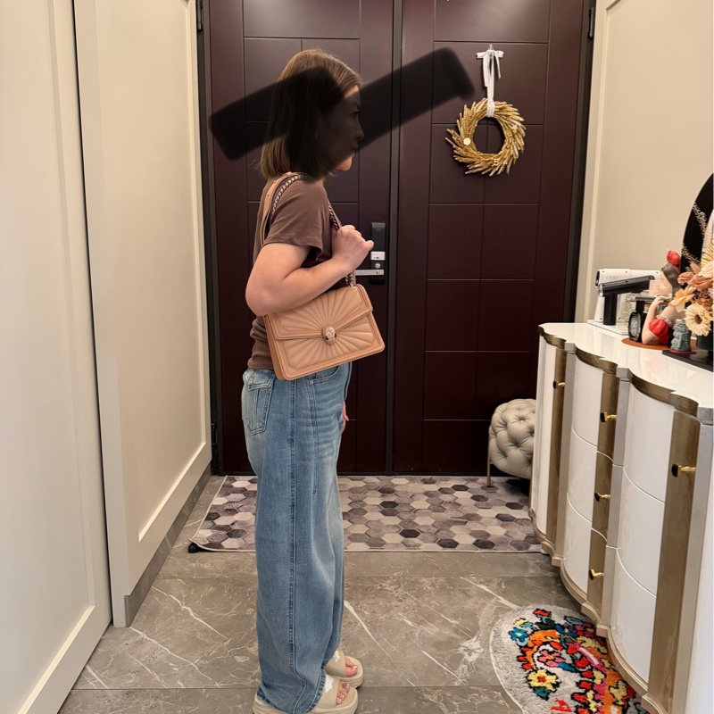 BVLGARI（寶格麗）Serpenti 鏈帶肩背包-6