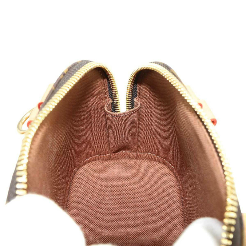 路易威登 Monogram Nano Alma 兩手提/肩背包 棕色 M82717 RFID-8