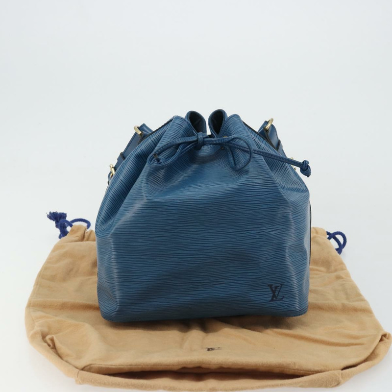 【日本直送】路易威登 Epi Petit Noe 肩背包 藍色 M44105 LV Auth yk20218-11