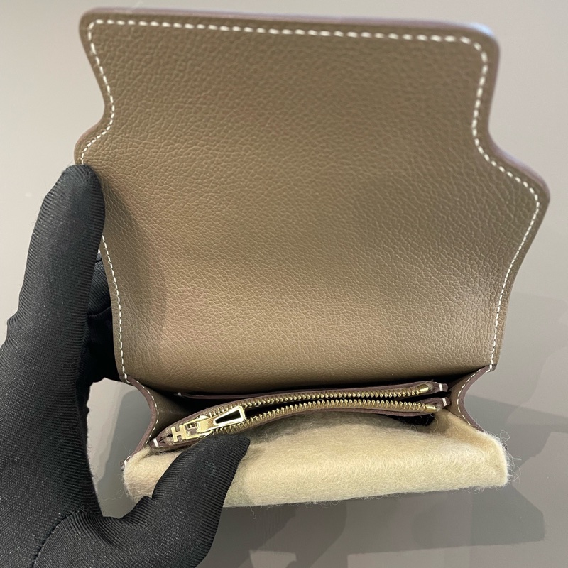 99新Hermès 愛馬仕roulis slim豬鼻子B刻  配件：盒+塵袋-2