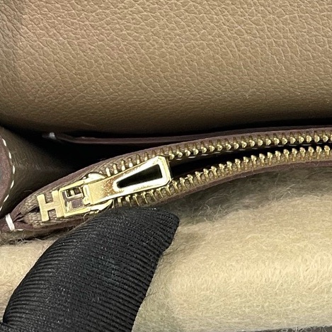 99新Hermès 愛馬仕roulis slim豬鼻子B刻  配件：盒+塵袋-4