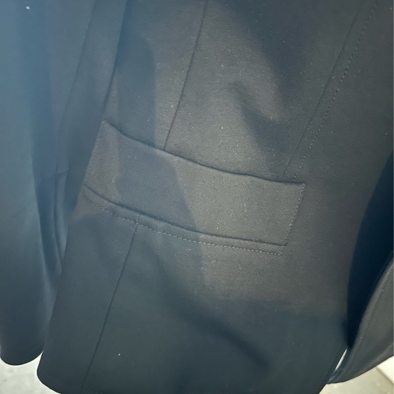 BALENCIAGA.PARIS 黑色單扣外套-1