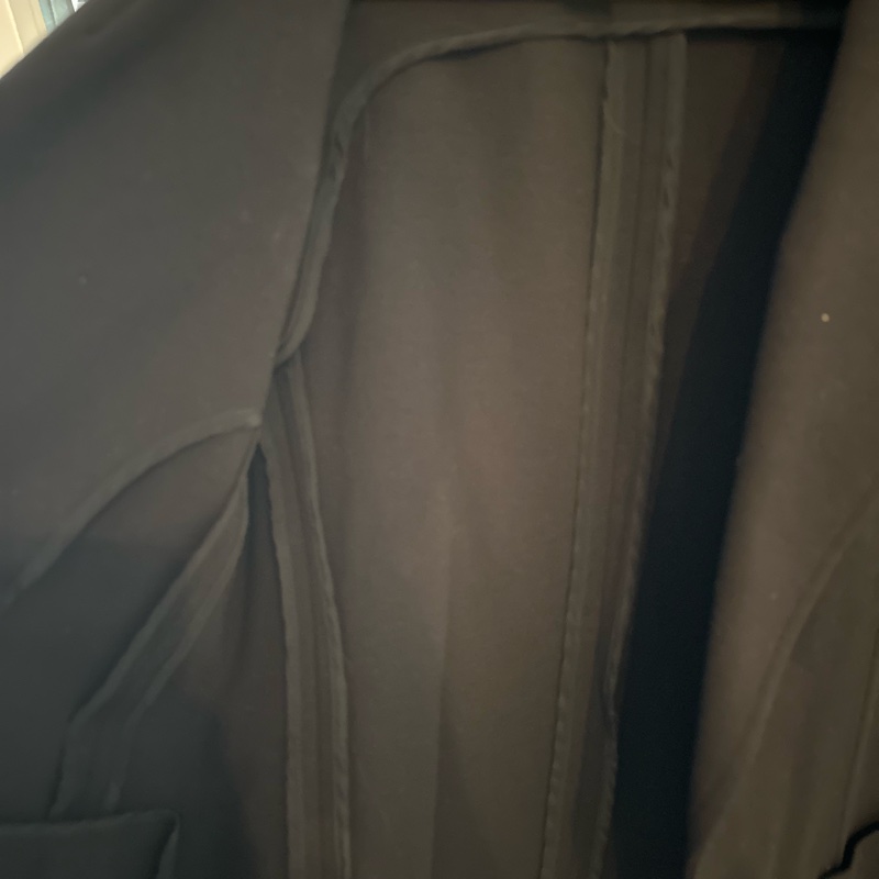 BALENCIAGA.PARIS 黑色單扣外套-4