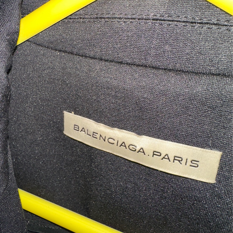 BALENCIAGA.PARIS 黑色單扣外套-7