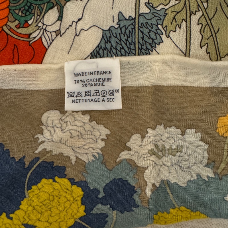 HERMÈS 愛馬仕正品 三角巾-1