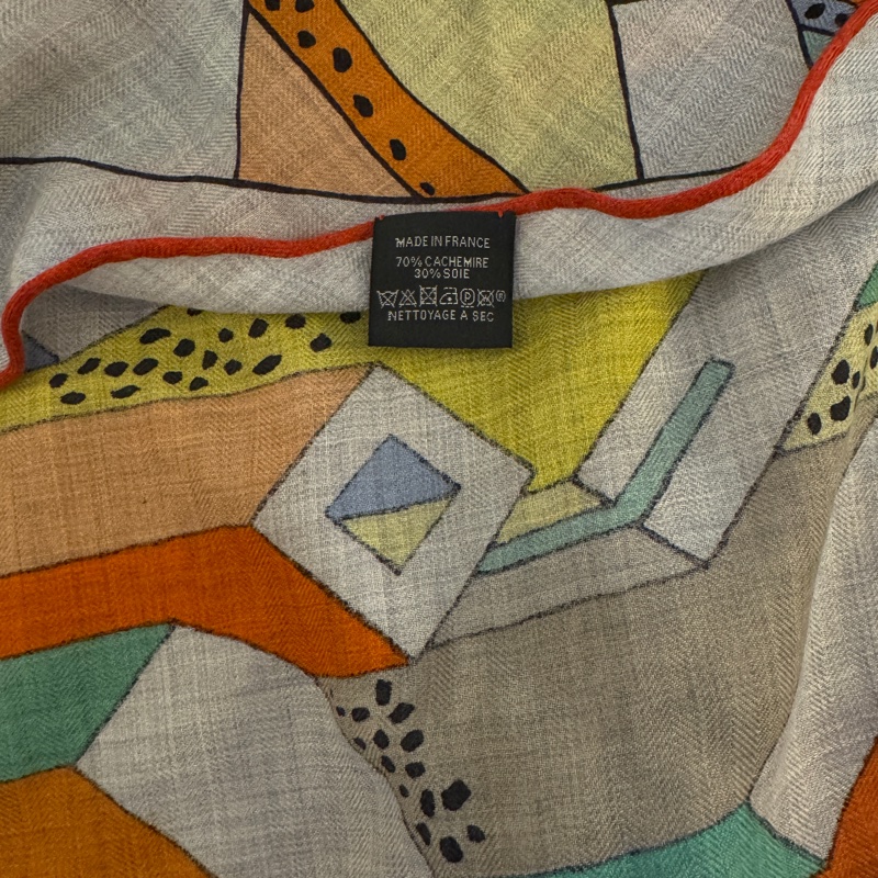 HERMÈS 愛馬仕正品 三角巾-1