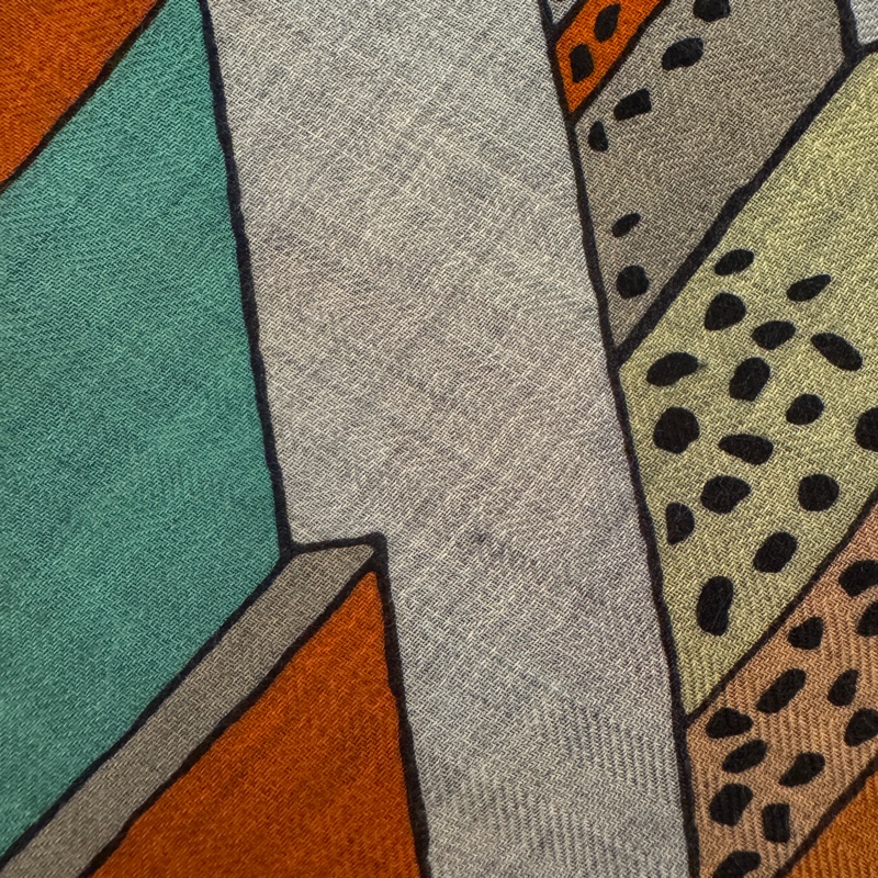 HERMÈS 愛馬仕正品 三角巾-11