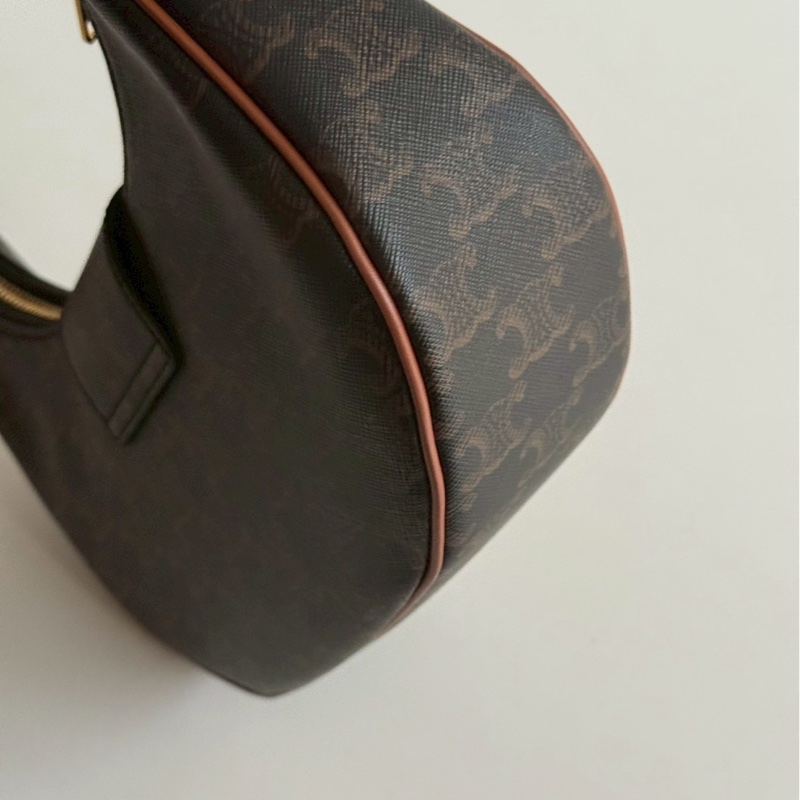 99新🆕 Celine 瑟琳 AVA Triomphe 翻蓋凱旋門腋下包-7
