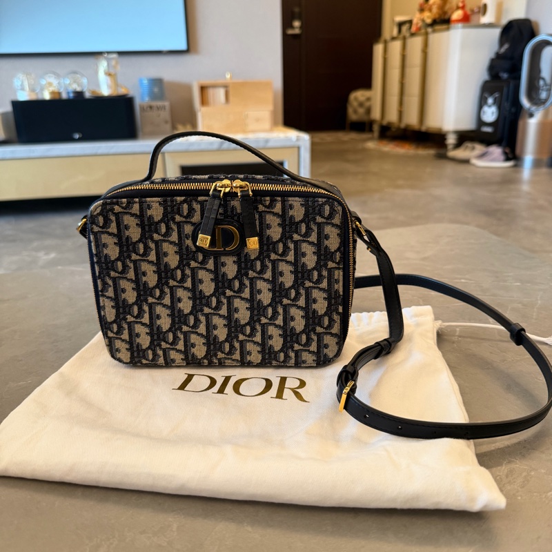 Dior老花蒙田相機包-0